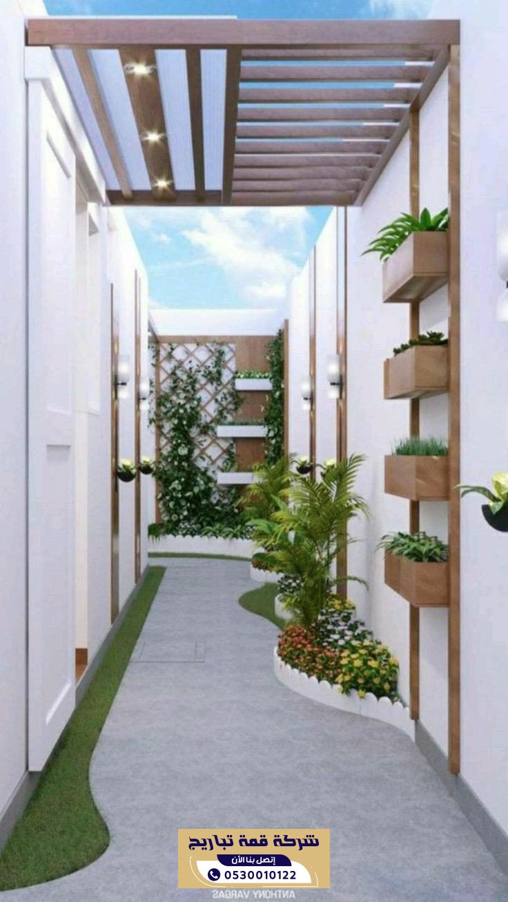 تنسيق حدائق فلل الرياض باحدث التصاميم - 0530010122