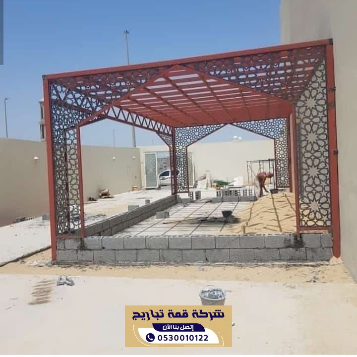 تركيب برجولات الرياض للجلسات الخارجية والحدائق